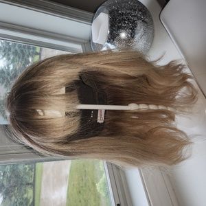 18 inch human hair wig by Perfectly You..worn only twice!